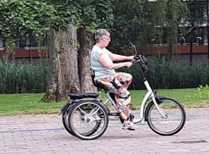 Els Haring_driewielfiets
